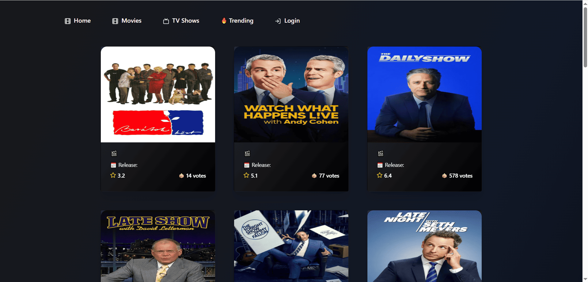 Latest Trending Movies & Tv Shows